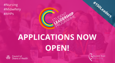 Apply for the Student Leadership Programme 2024-25!