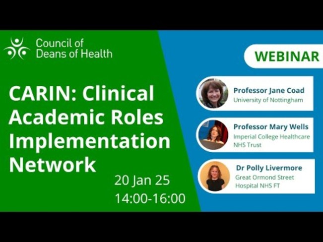 Watch again CARIN webinar 20 Jan 2025