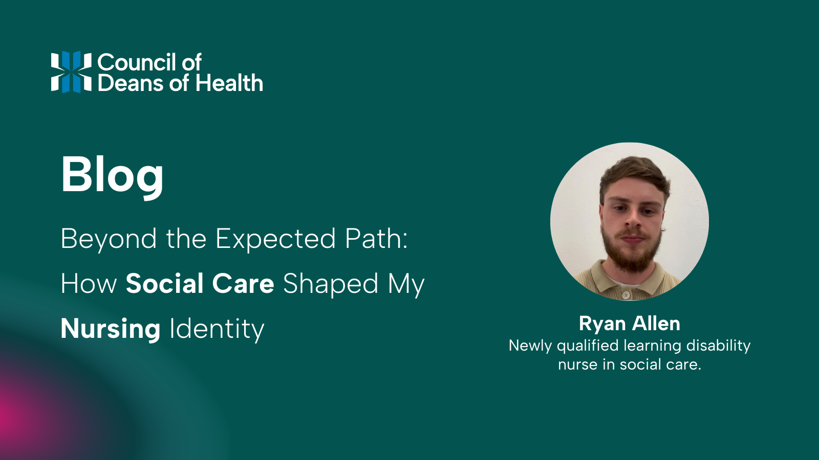 Beyond the Expected Path: How Social Care Shaped My Nursing Identity