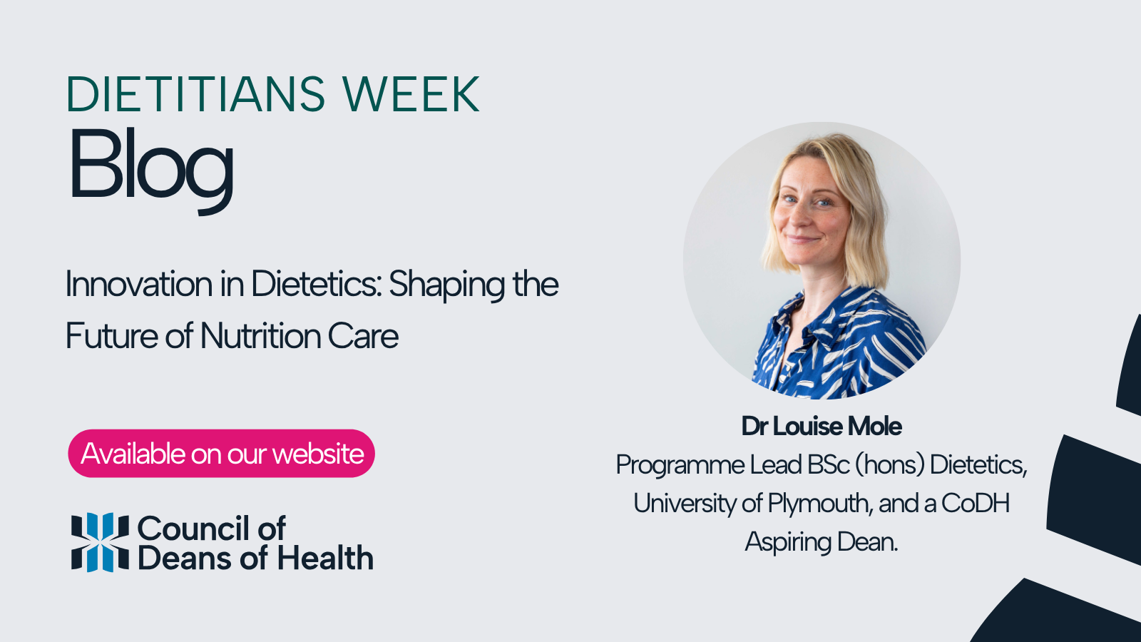 Innovation in Dietetics: Shaping the Future of Nutrition Care