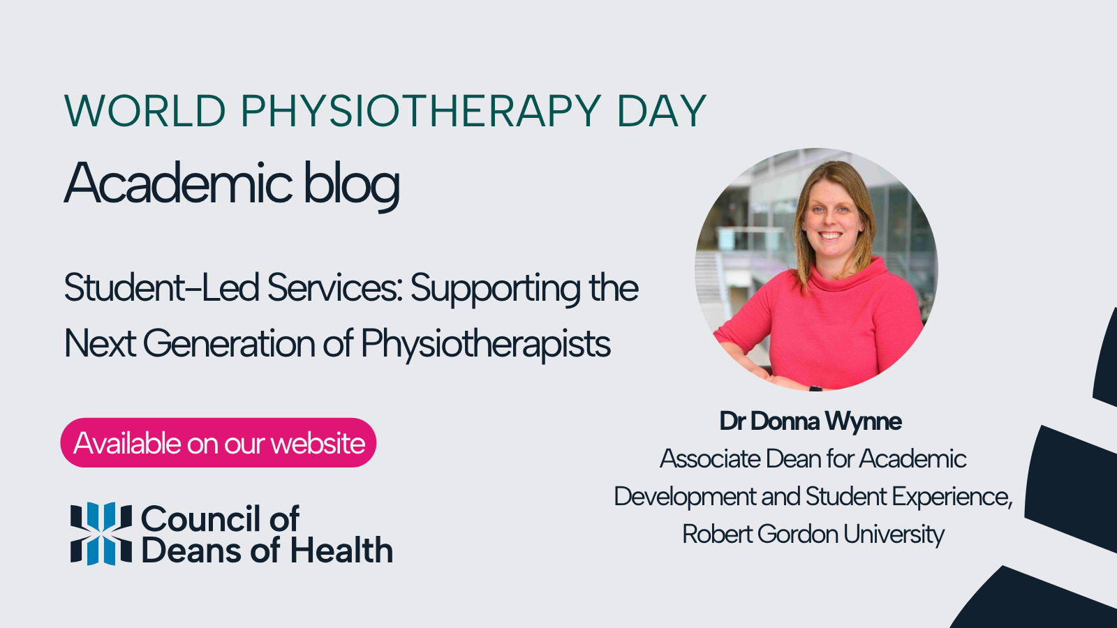 Student-Led Services: Supporting the Next Generation of Physiotherapists